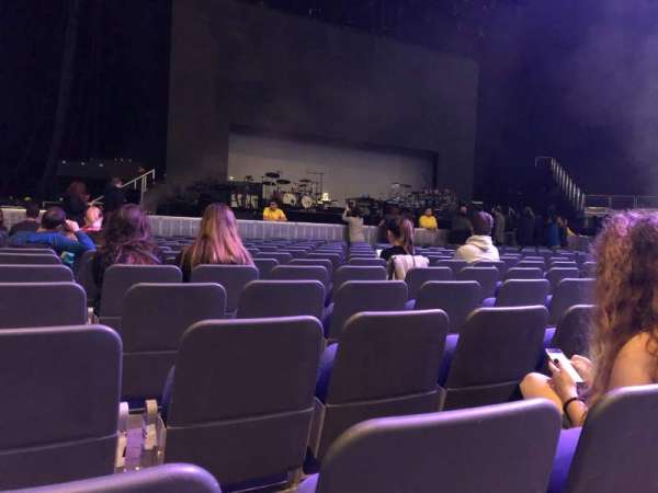 The O2, London, section: Floor A1, row: P, seat: 2