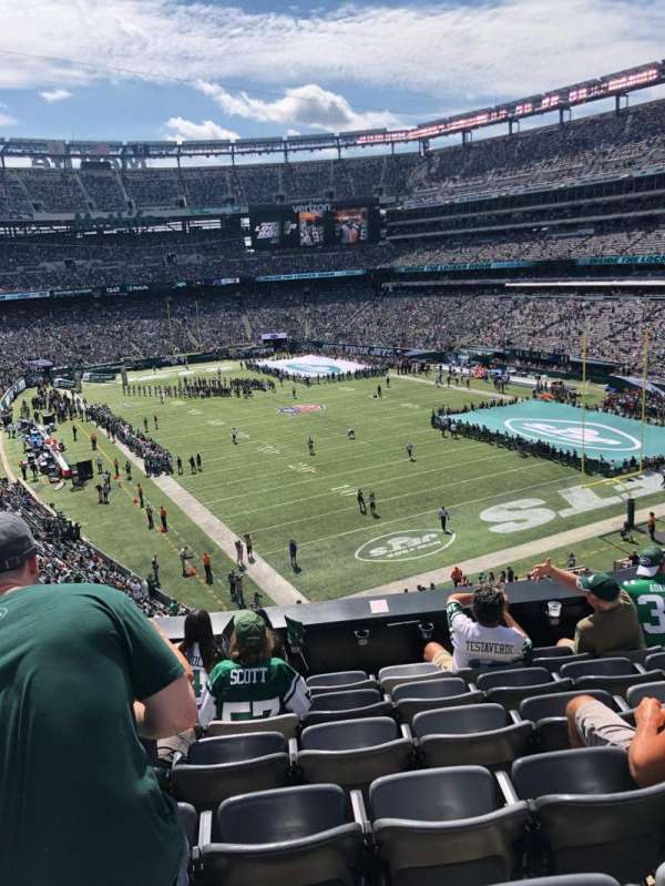 MetLife Stadium, section: 205A, row: 7, seat: 9