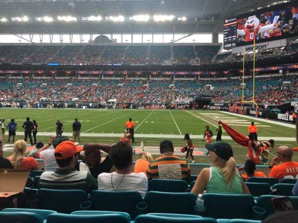 Hard Rock Stadium, section: 143, row: 6, seat: 13