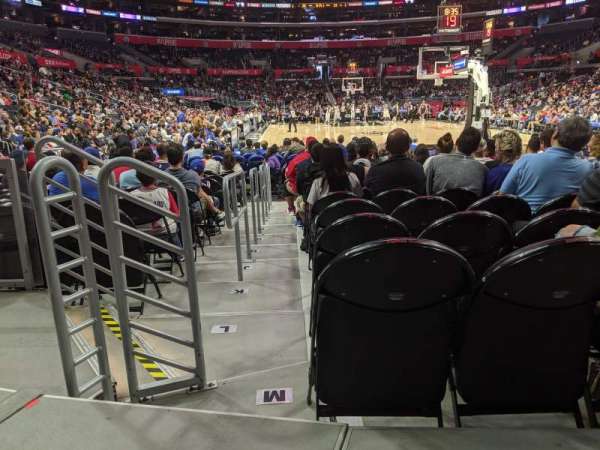 Crypto.com Arena, section: 115, row: 3, seat: 10