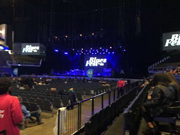 The O2, London, section: 111, row: C, seat: 336