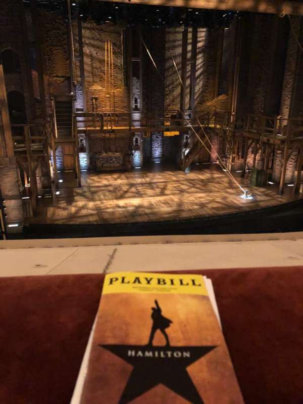 Forrest Theatre, section: Front Mezzanine L, row: A, seat: 1
