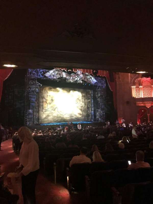 Fox Theatre, Atlanta, section: Orchestra L, row: CC, seat: 3