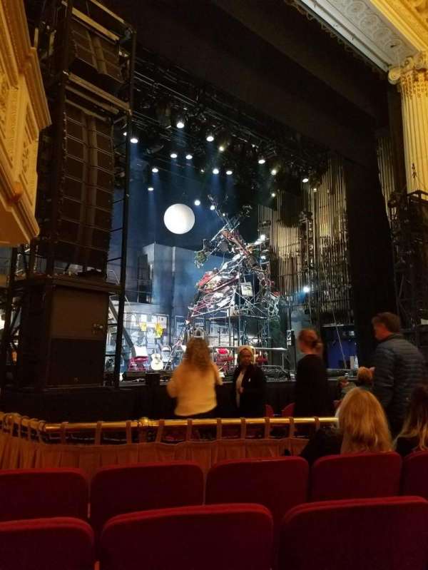 Shubert Theatre, Boston, section: Orchestra Left, row: D, seat: 11