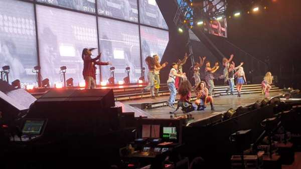 The O2, London, section: 101, row: e, seat: 20