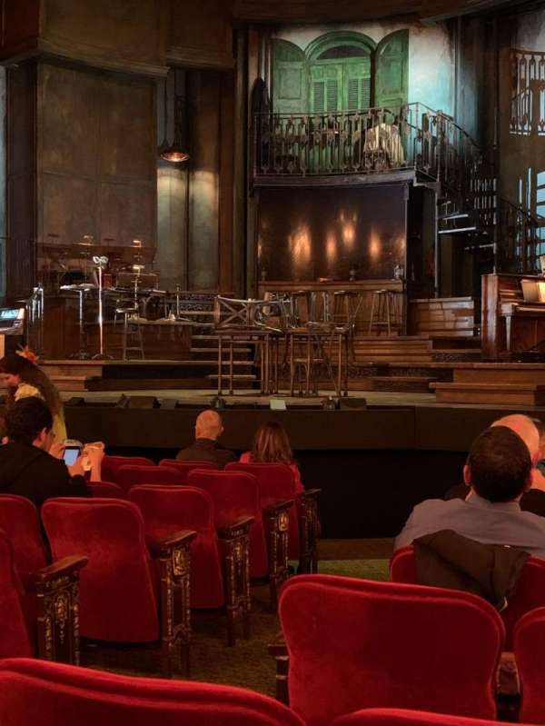 Walter Kerr Theatre, section: Orchestra R, row: L, seat: 6