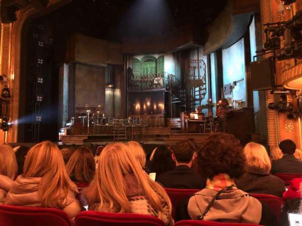 Walter Kerr Theatre, section: Orchestra R, row: L, seat: 10