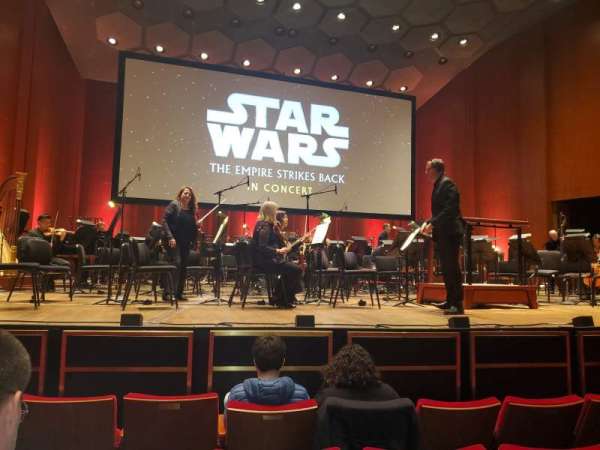 Jones Hall, section: Orchestra, row: D, seat: 9