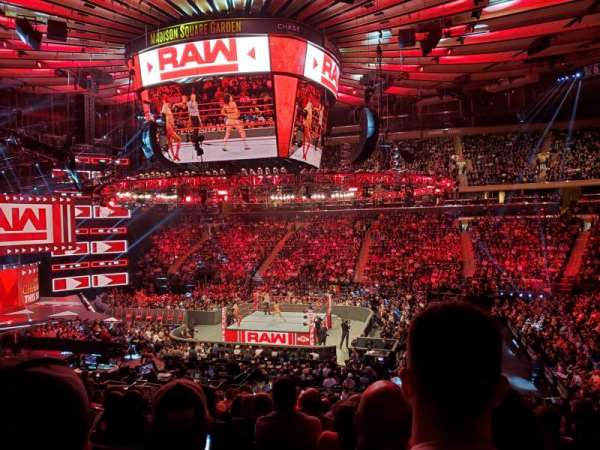 Madison Square Garden, section: 118, row: 20, seat: 13