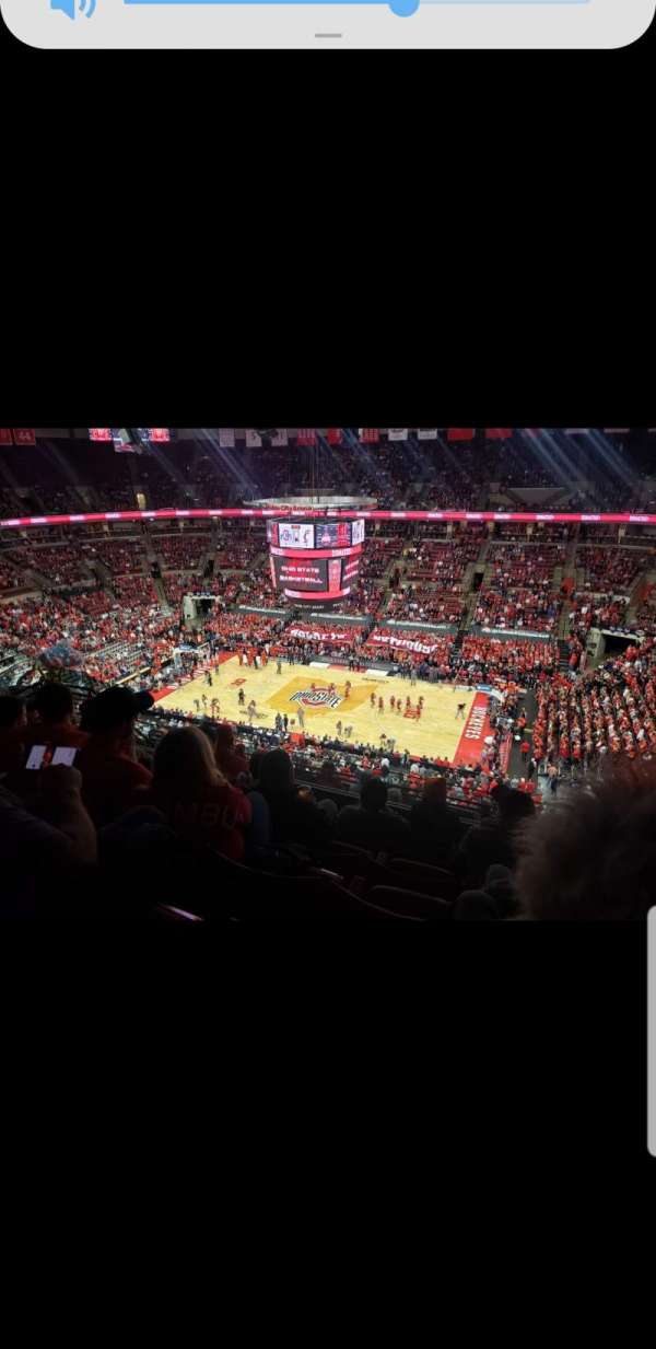 Value City Arena, section: 321, row: K