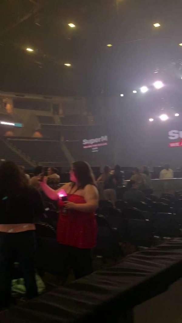 Gas South Arena, section: 105, row: A, seat: 12