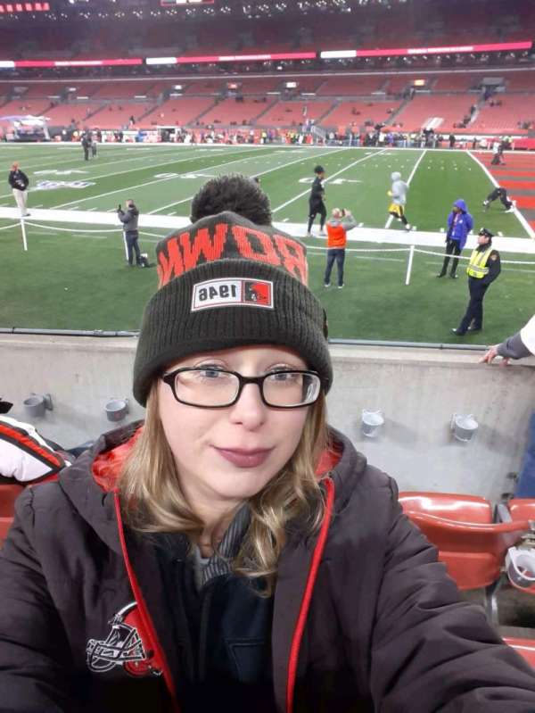 Huntington Bank Field, section: 105, row: 3, seat: 2