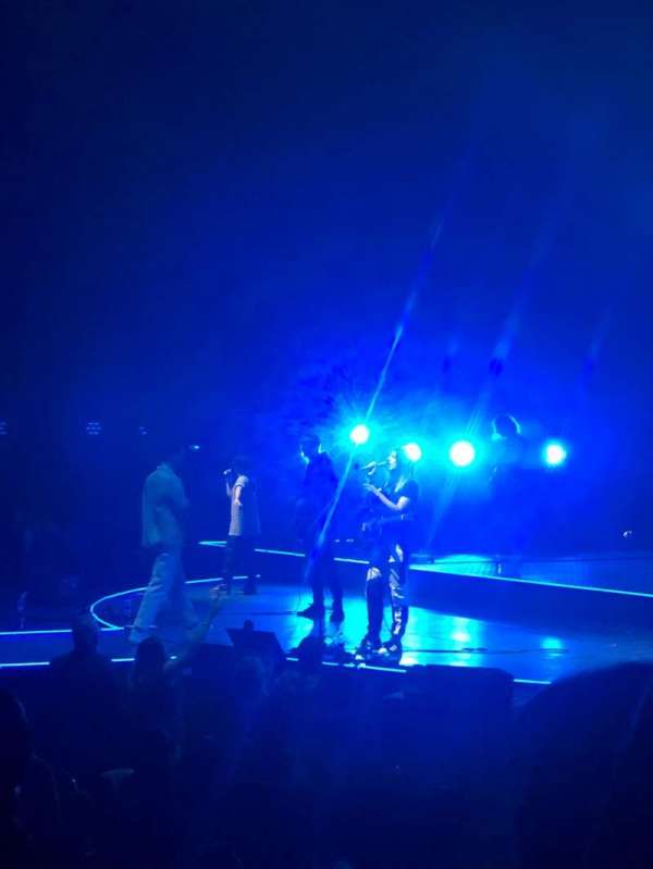Bridgestone Arena, section: 106, row: GG, seat: 5