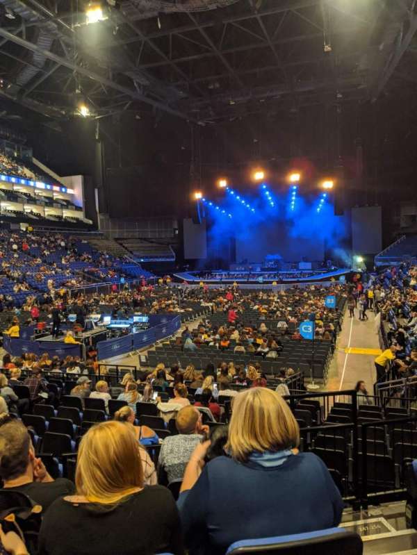 The O2, London, section: 108, row: M, seat: 233
