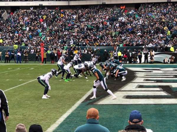 Lincoln Financial Field, section: 124, row: 2, seat: 5