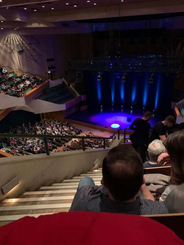 St David's Hall, section: Tier 10, row: F, seat: F14
