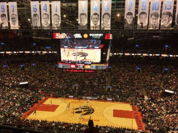 Scotiabank Arena, section: 308, row: 9, seat: 15