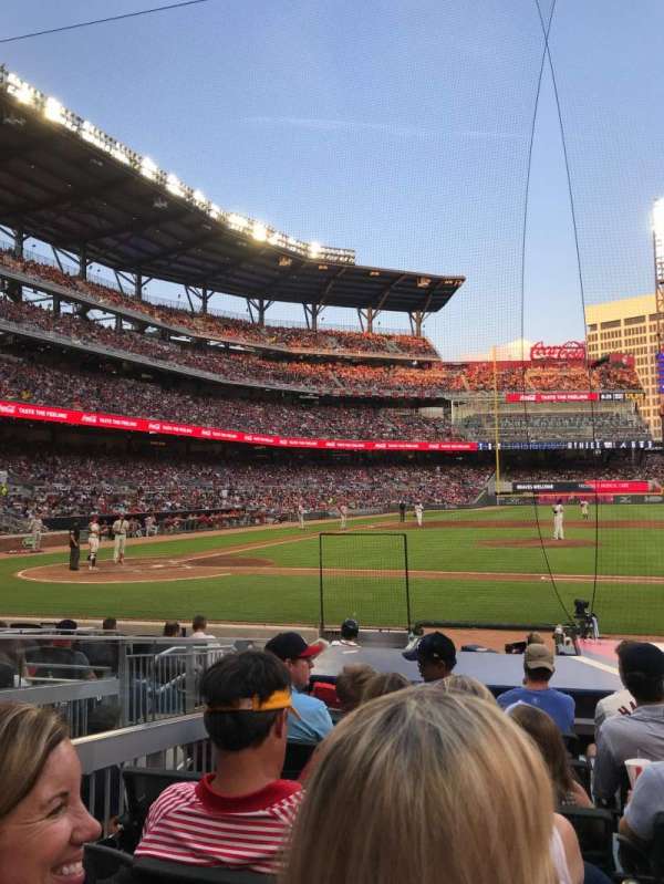 Truist Park, section: 21, row: 11, seat: 2