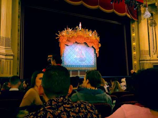Citizens Bank Opera House, section: Orchestra LC, row: J, seat: 17