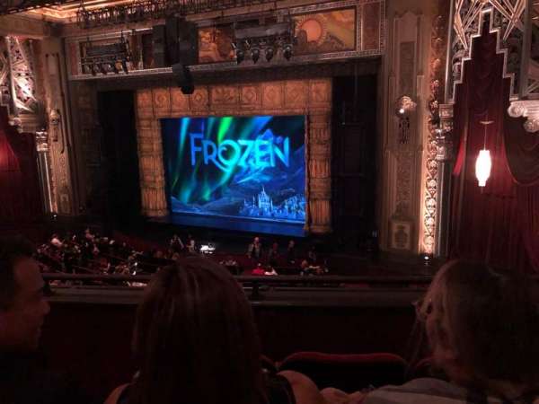 Hollywood Pantages Theatre, section: Mezzanine R, row: C, seat: 6