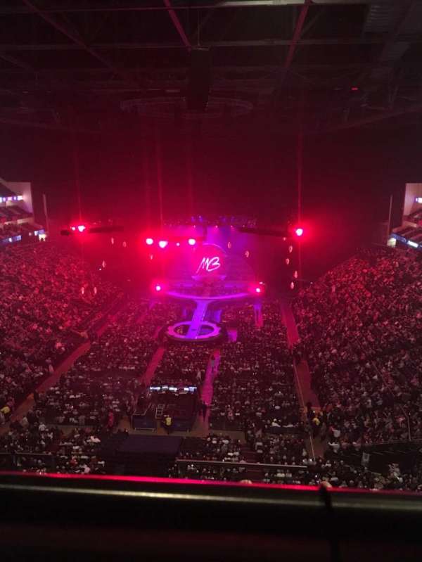 The O2, London, section: 412, row: H, seat: 735