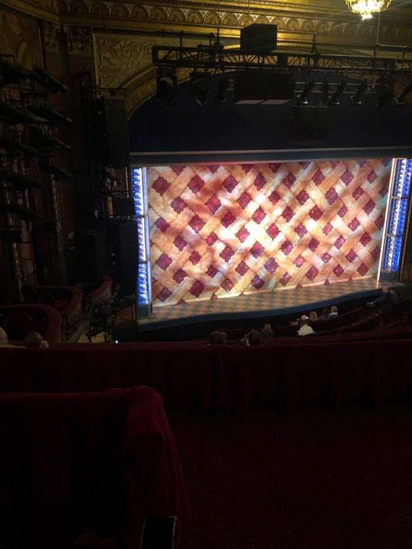 Lena Horne Theatre, section: Rear Mezzanine L, row: F, seat: 1