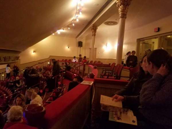 Fulton Theatre, section: mezzanine, row: H, seat: 19