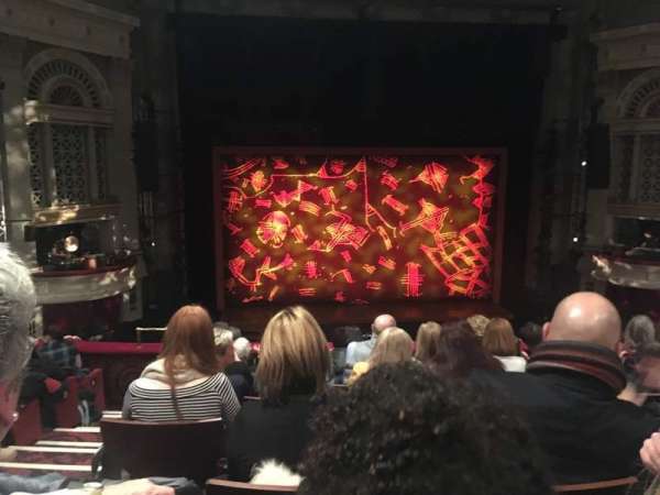 Edinburgh Playhouse, section: Circle, row: H, seat: 35