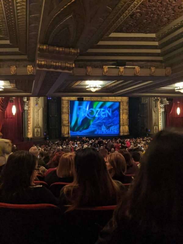 Hollywood Pantages Theatre, section: Orchestra L, row: XX, seat: 314