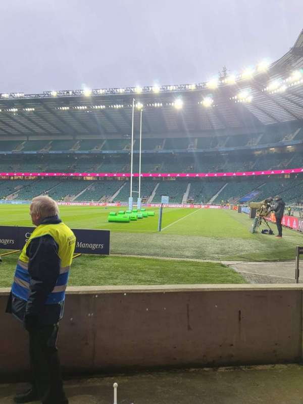 Twickenham Stadium, section: L2, row: 3, seat: 122