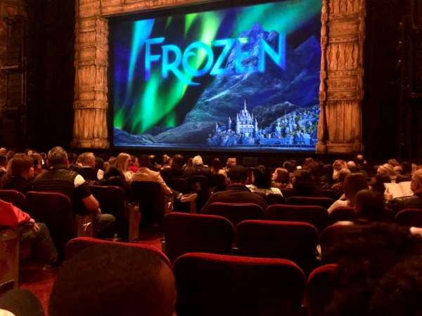 Hollywood Pantages Theatre, section: Orchestra RC, row: L, seat: 203