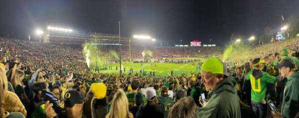Rose Bowl, section: 28A, row: 26
