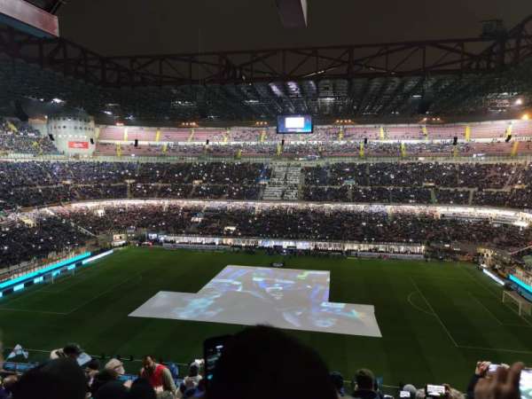 San Siro, section: 267, row: 17, seat: 28