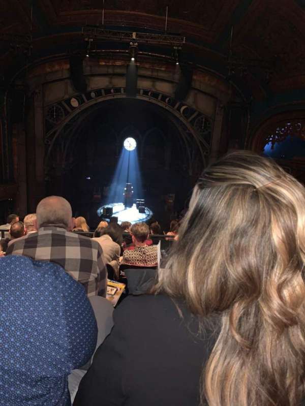 Curran Theater, section: Mezzanine C, row: F, seat: 108
