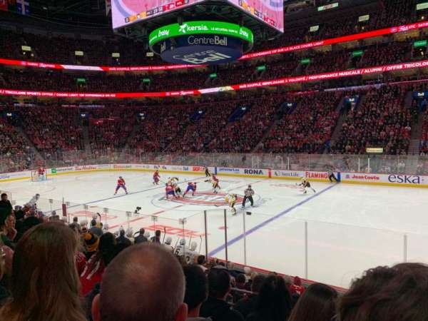 Centre Bell, section: 123, row: F, seat: 11