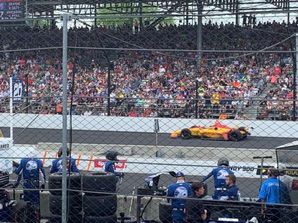 Indianapolis Motor Speedway, section: Pit Road Terrace, row: F, seat: 3