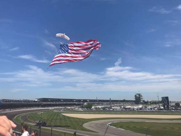 Indianapolis Motor Speedway, section: Southwest Vista 20, row: BB, seat: 10