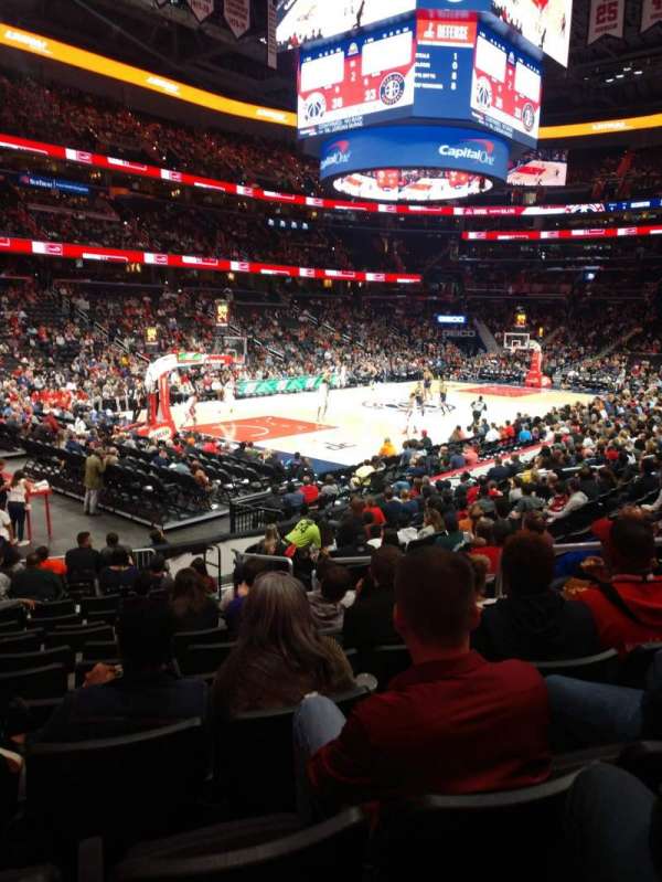 Capital One Arena, section: 108, row: O, seat: 14