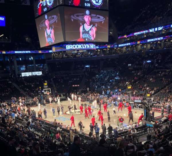 Barclays Center, section: 120, row: 3, seat: 5