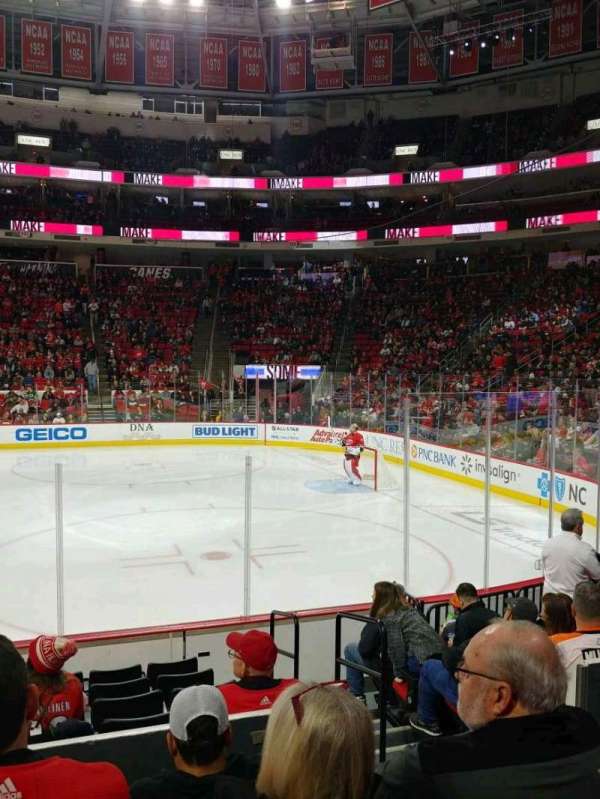 Lenovo Center, section: 102, row: J, seat: 3