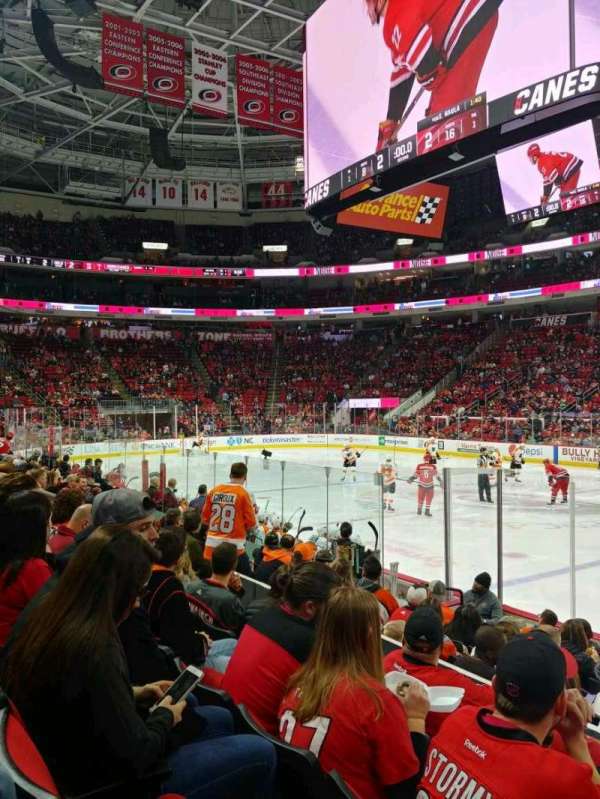 Lenovo Center, section: 102, row: J, seat: 3
