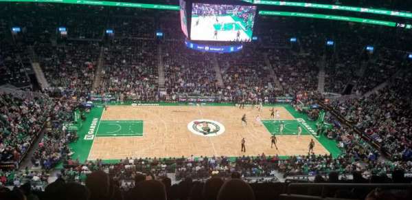TD Garden, section: 317, row: 8, seat: 5