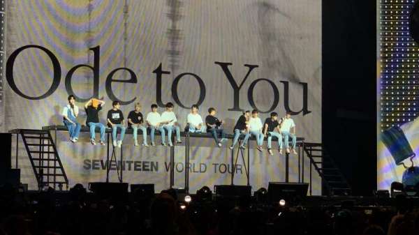 Kia Forum, section: A, row: 5, seat: 8