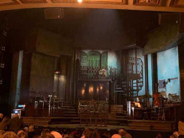 Walter Kerr Theatre, section: Orchestra R, row: P, seat: 2