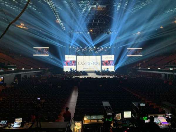 Kia Forum, section: 136, row: 3, seat: 3