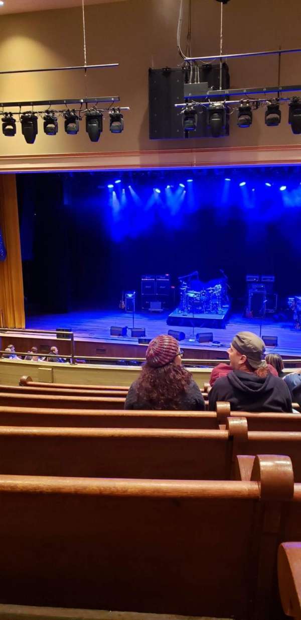 Ryman Auditorium, section: Bal-12, row: H, seat: 8