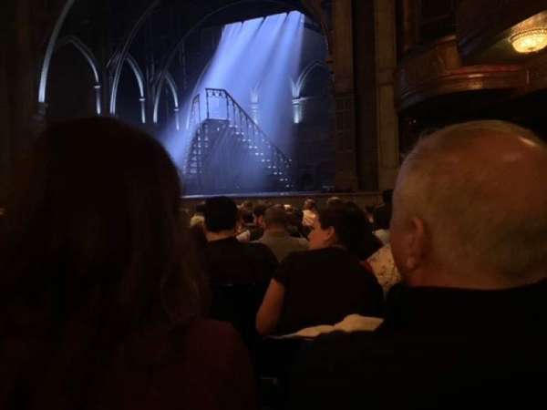 Curran Theater, section: Orchestra R, row: L, seat: 12
