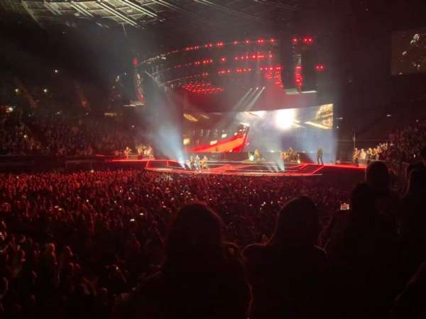 Kia Forum, section: 108, row: 2, seat: 4