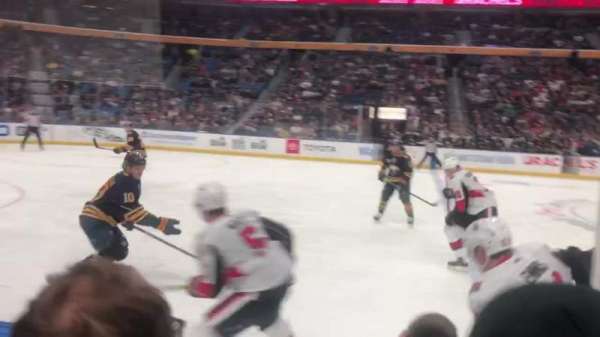 KeyBank Center, section: 118, row: 3, seat: 4