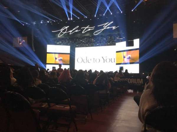 Kia Forum, section: E, row: 14, seat: 1